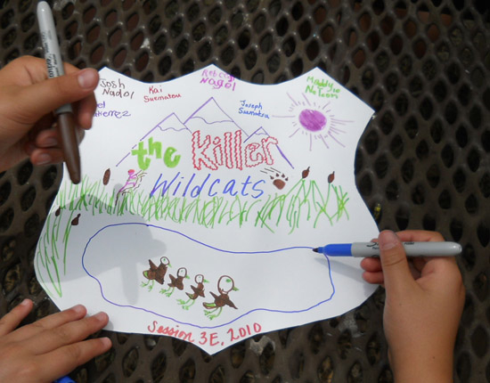 Check out the Killer Wildcats magnetic shield for the bus!